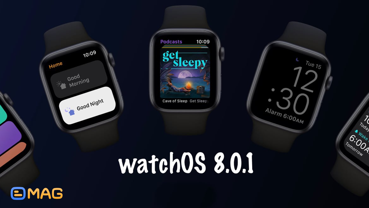 به‌روزرسانی WatchOS 8.0.1