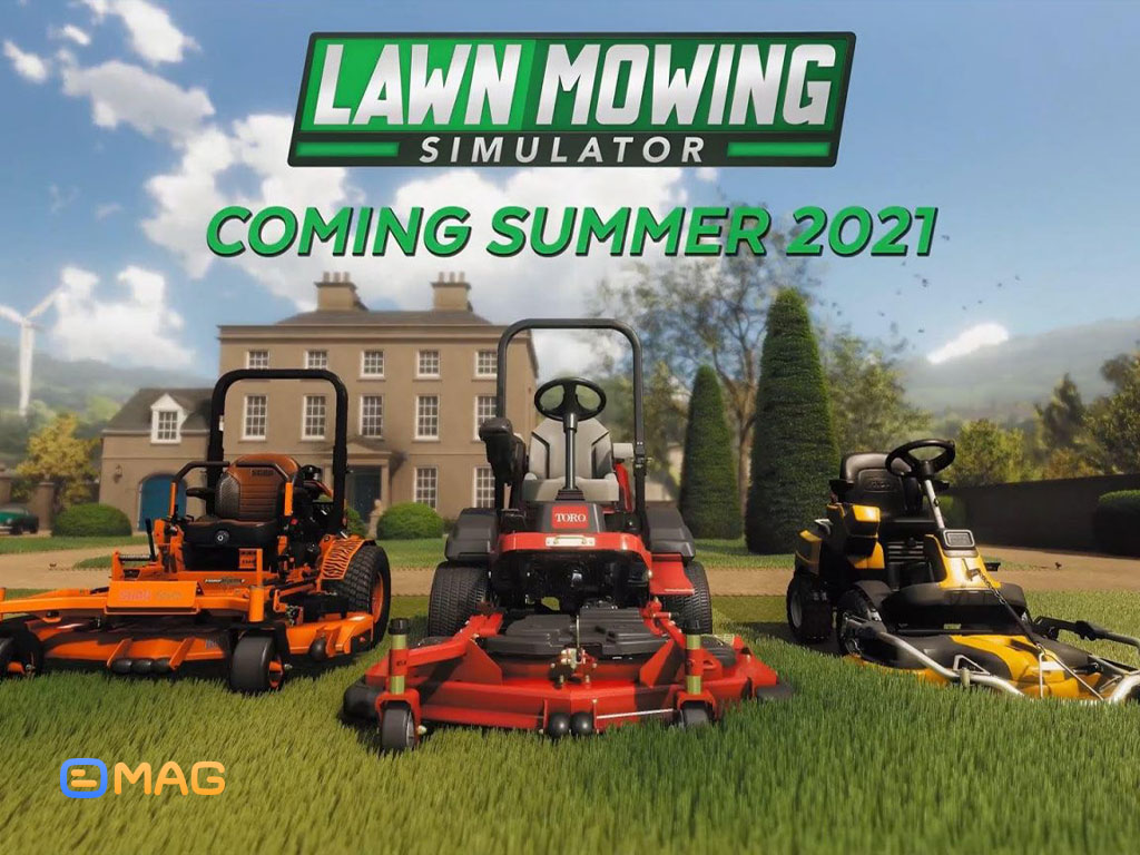 بازی Lawn Mowing Simulator