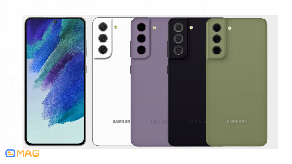 رنگبندی تلفن همراه Galaxy S21 FE