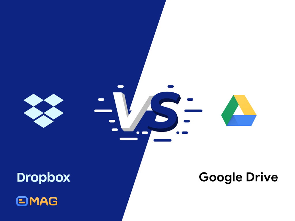 مقایسه dropbox با گوگل درایو
