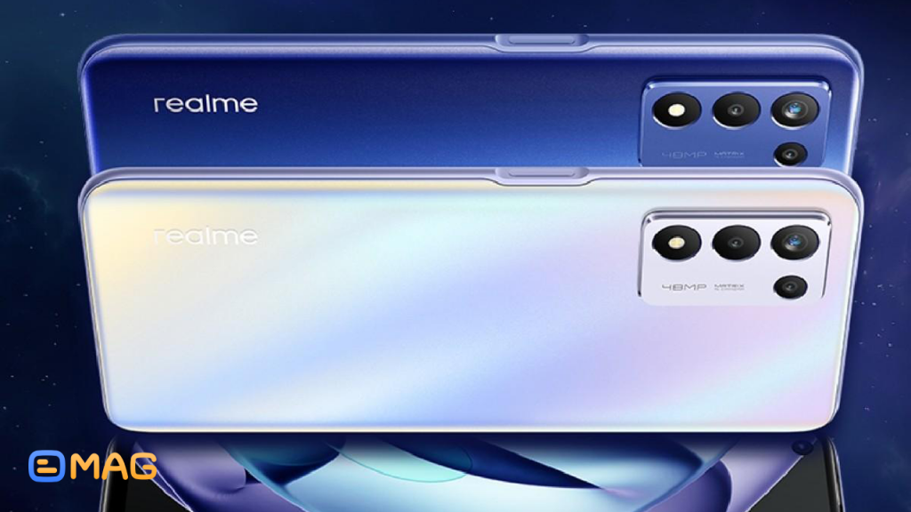 The Realme Q3t phone