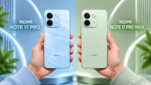 مقایسه ردمی نوت ۱۷ پرو و ردمی نوت ۱۷ پرو مکس (Redmi Note 17 Pro و Redmi Note 17 Pro Max)