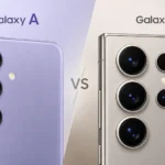 Comparison of Galaxy S and Galaxy A